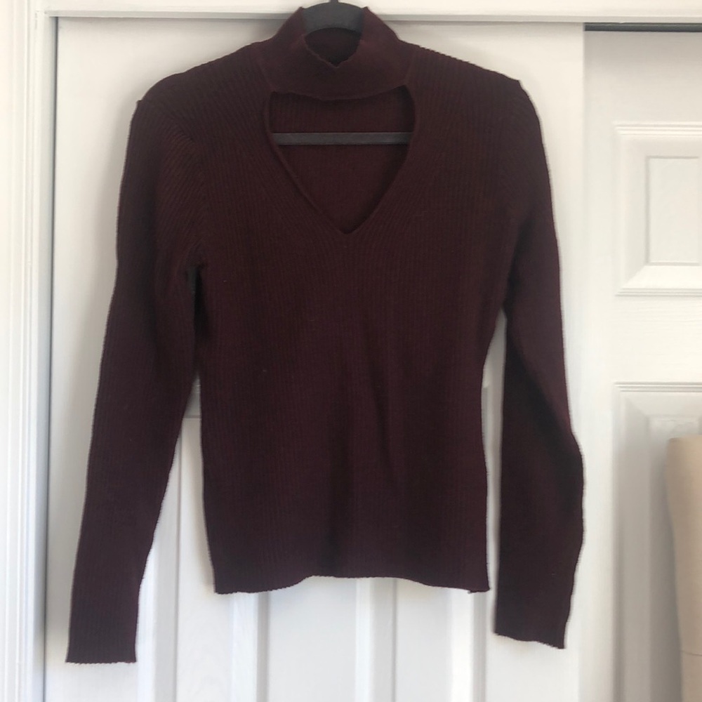 Size medium maroon sweater